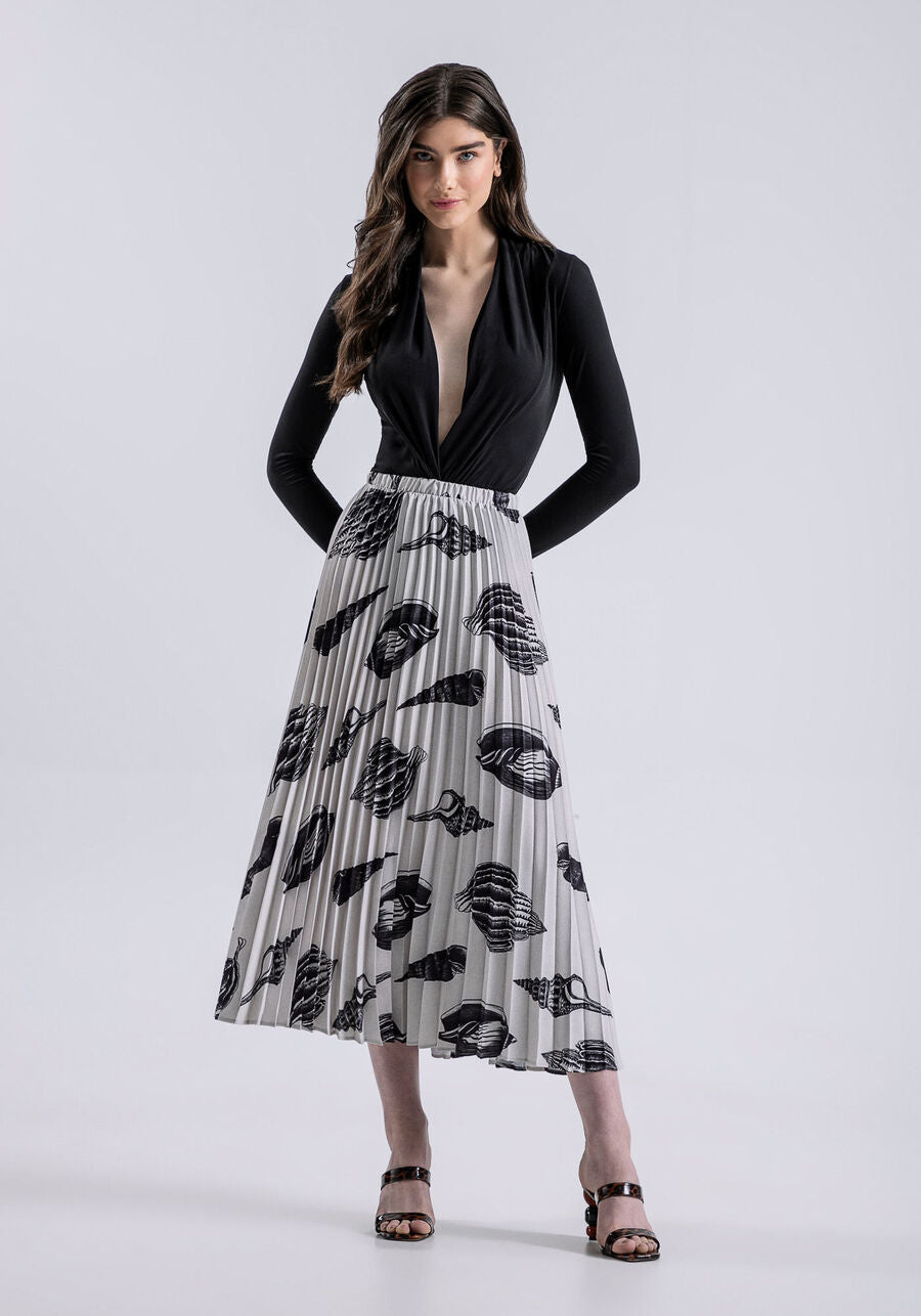 Pleated skirt sale dress