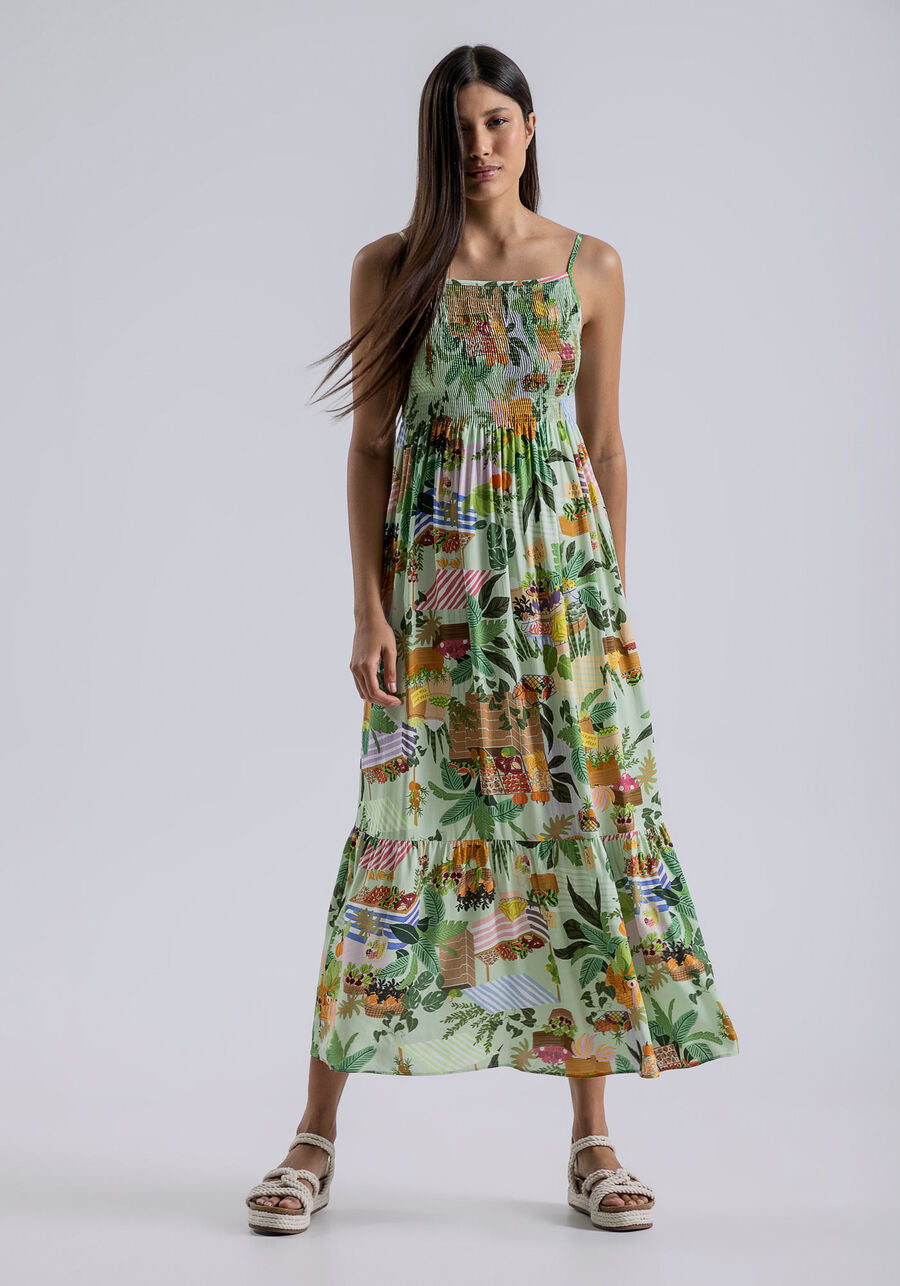 Garden Strappy Dress