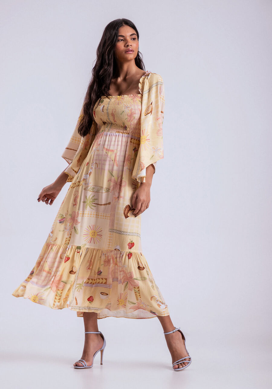 Peasant Frill Dress