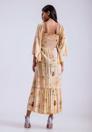 Peasant Frill Dress