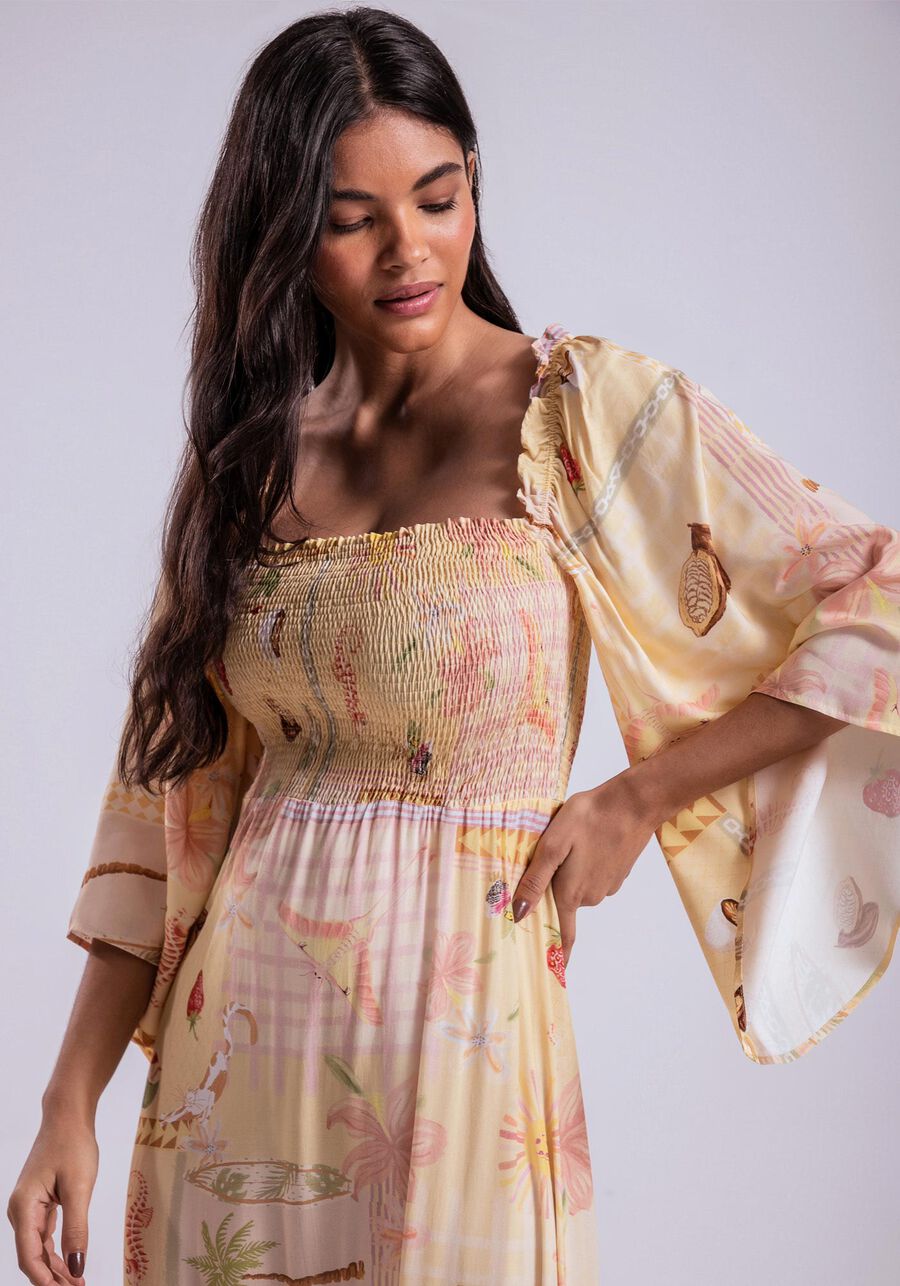 Peasant Frill Dress